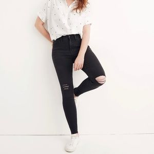 Madewell 9” high rise skinny jeans
